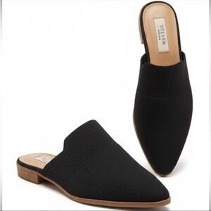 Steve Madden knit pointed toe mule